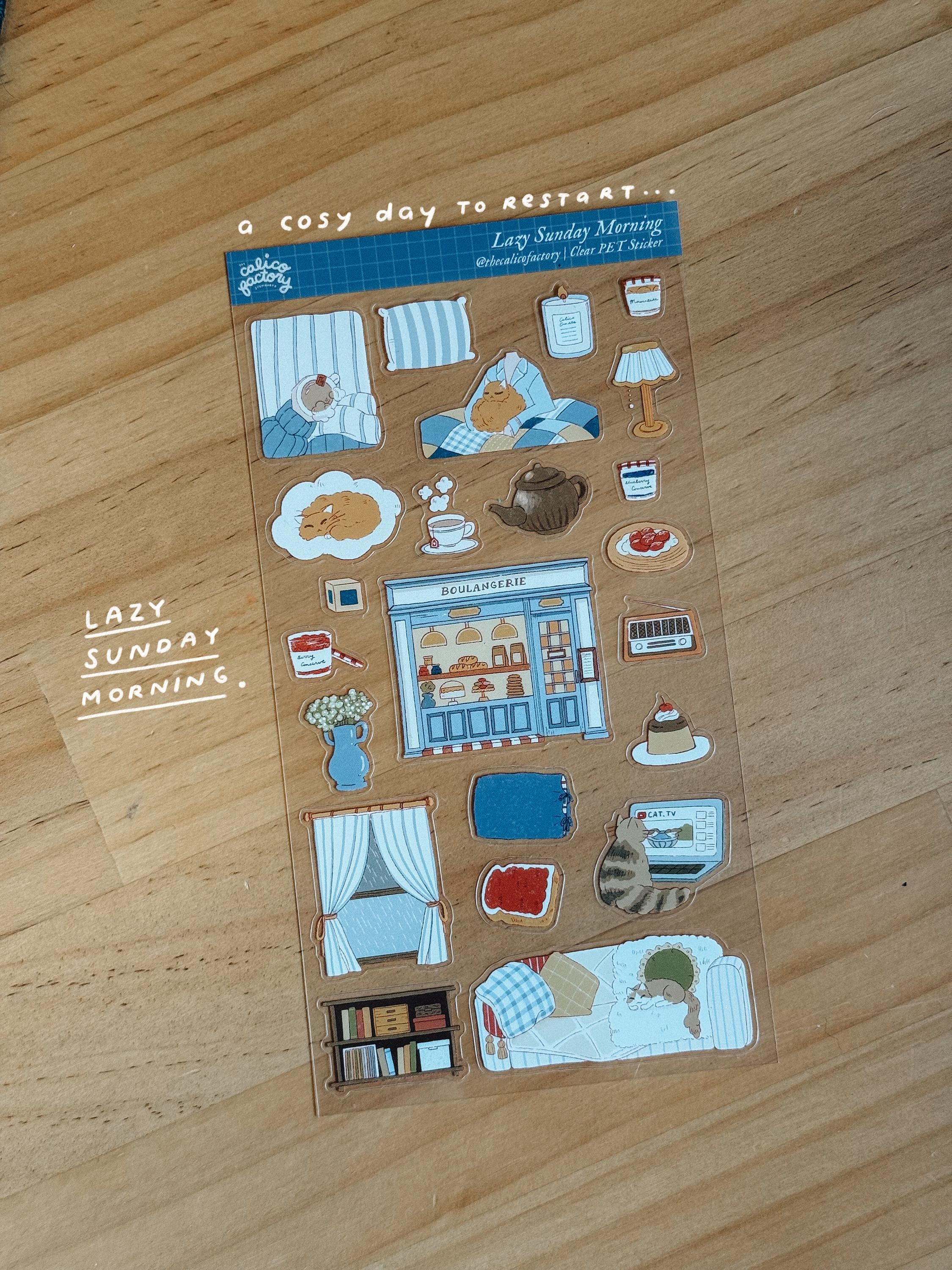Sticker Sheet - Lazy Sunday Morning product image 1