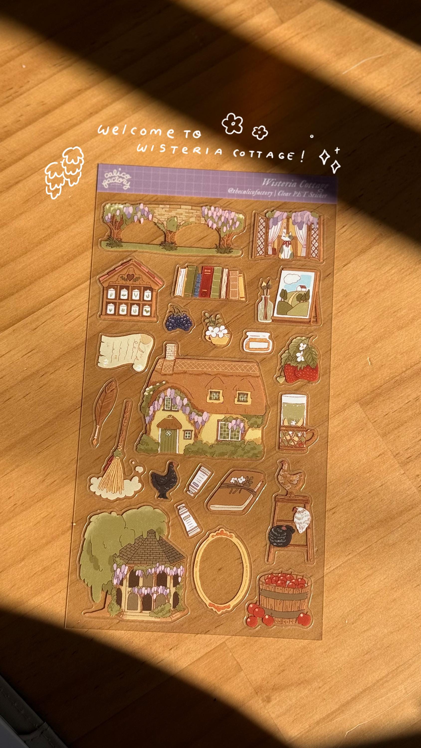 Sticker Sheet - Wisteria Cottage product image 1