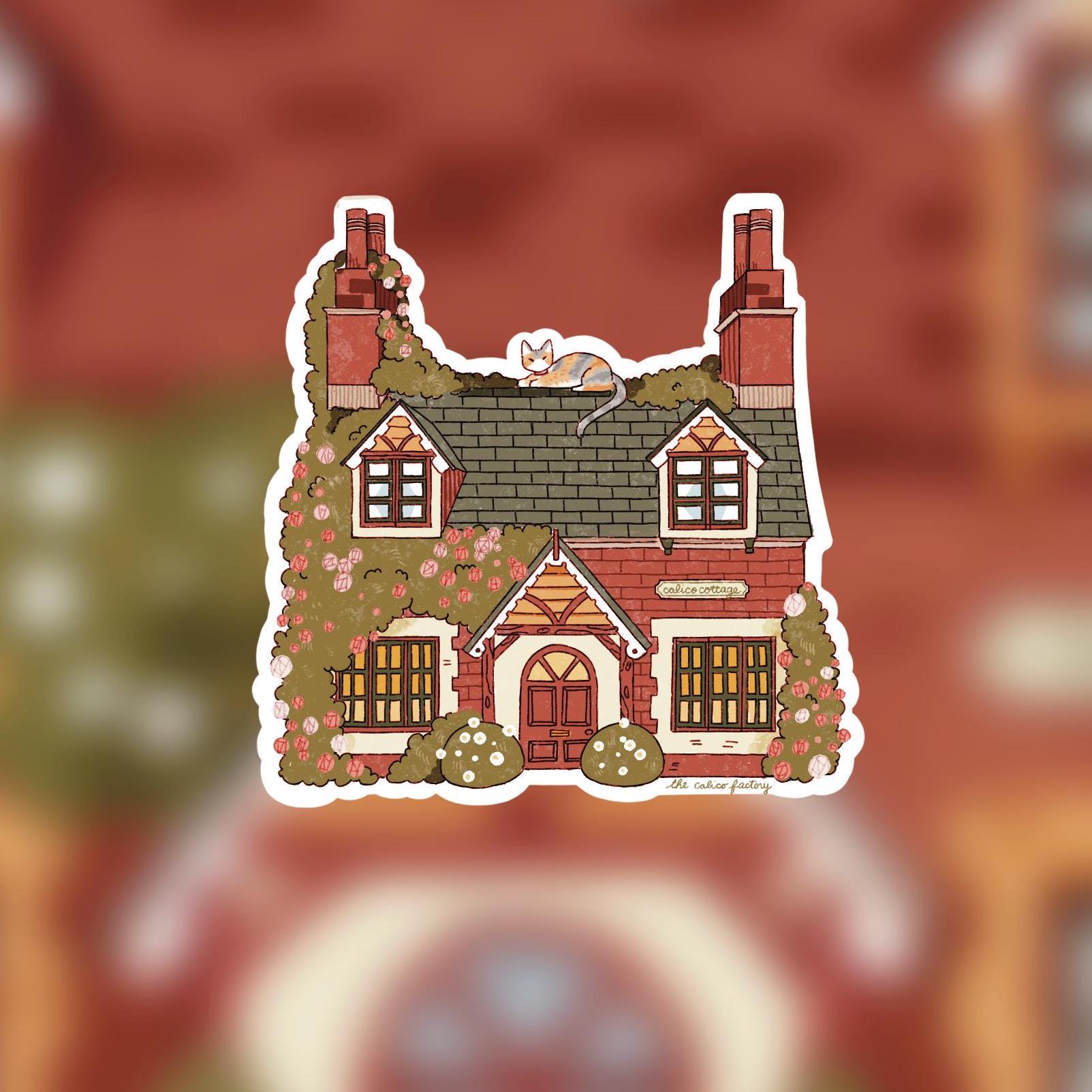 Calico Cottage Sticker product image 1