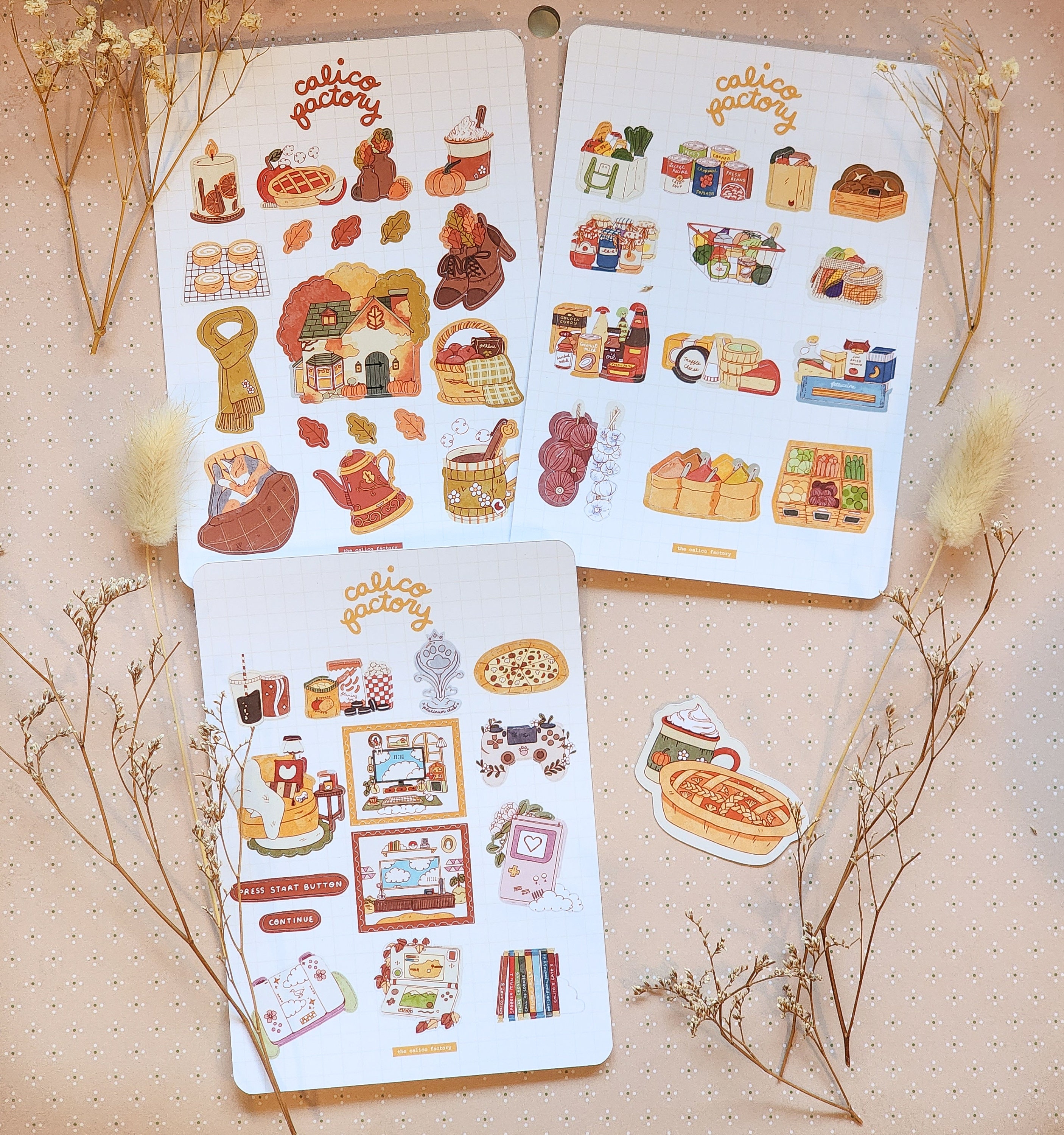 3 Sticker Sheets Pack product image 1