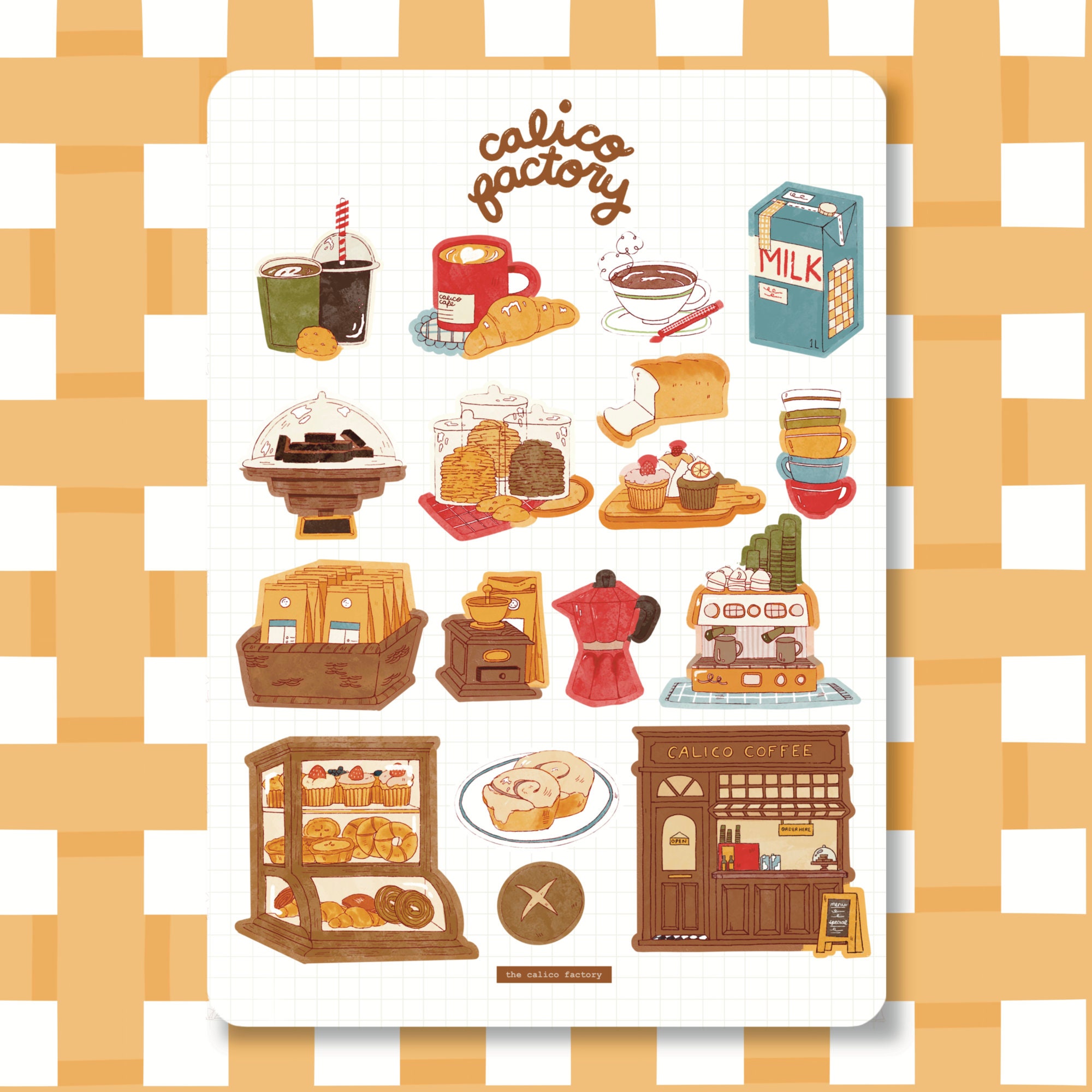 Sticker Sheet - Coffee Break product image 1