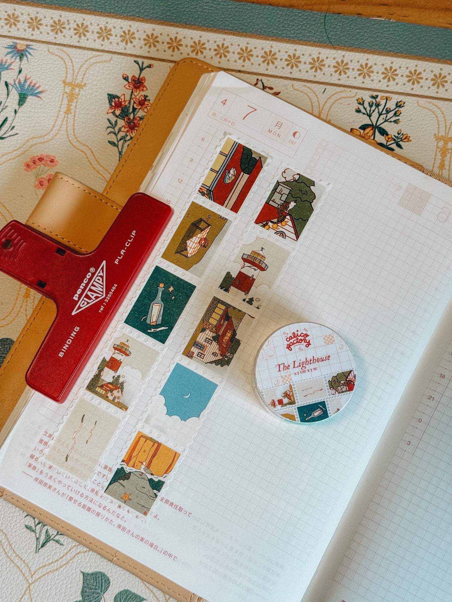 The Lighthouse Stamp Washi Tape product image 1