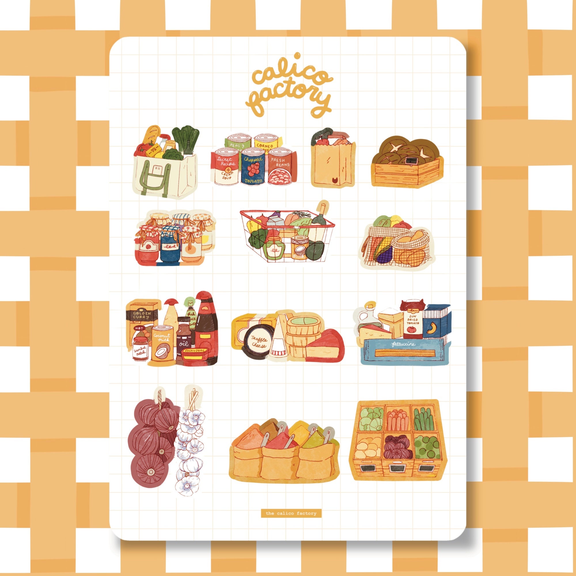 Sticker Sheet - Grocery Run product image 1