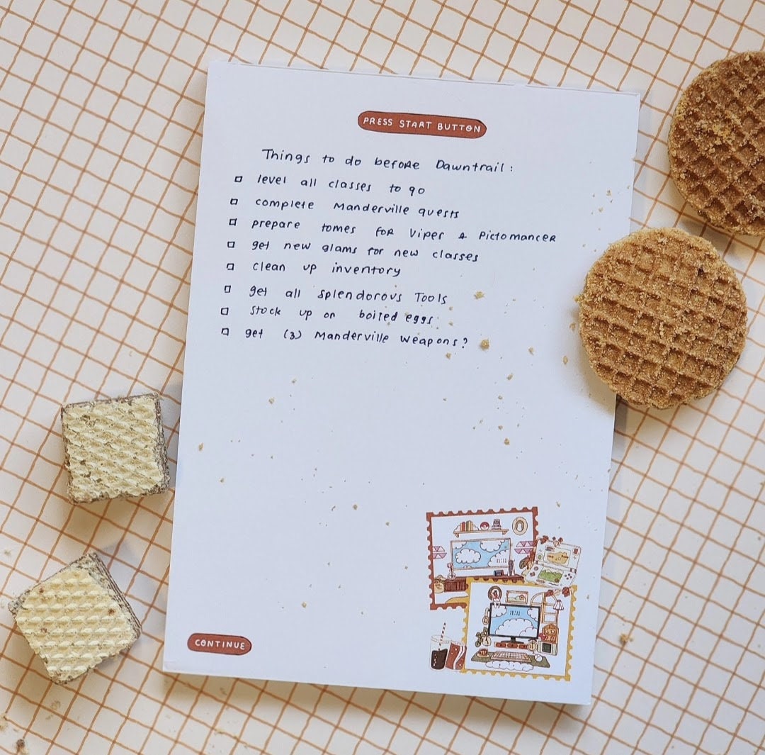 Gaming Night Notepad product image 1